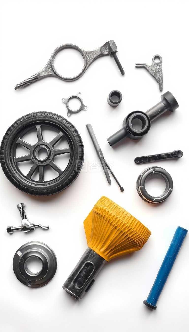 白色隔離包裝 守護(hù)汽車零配件的純凈與安全